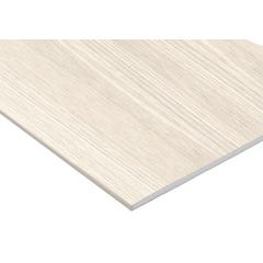 Plaque de plâtre déco blanc H.260 x l.60 cm Ikebana - PLACOPLATRE 0