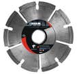 Disque diamant à déjointoyer Ø 125mm Segments alignés DIAM INDUSTRIES Segments diamantés soudés laser DJ125/22