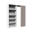 AMENAGEMENT DE PLACARD SONG - CHENE NEBRASKA BLANC
