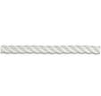 Corde torsadé polyamide blanc, résistance rupture indicative 740kg, diamètre 6mm