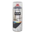 Peinture aérosol tous matériaux int/ext satin anthracite RAL7016 400 ml - CECIL PRO