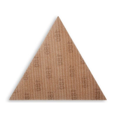 Lot de 5 abrasifs triangles 285 mm grains assortis airmesh auto agrippant avec perforation universelle pour ponceuse plâtre - SEA 0