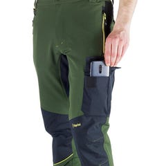 Pantalon de travaildynamic jardinier vert/noir l - kapriol 36562 3