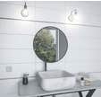 FAIENCE 25 X 60 CM WEISS MAT BLANC