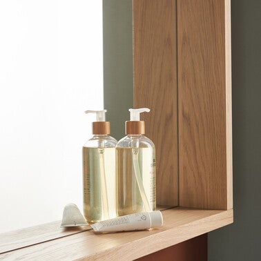 Meuble Salle De Bain Double Vasque Chene L 119 X H 83 X P 49 3 Cm Erwan Bricoman