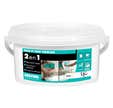 Colle et joint en pâte 2 en 1 blanc 2 kg - CERMIX