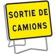 Panneau Kc1 T1 "Sortie De Camions" - TALIAPLAST