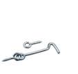 2 CROCHETS CONTREVENT VISSER 5X140MM AZ