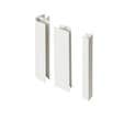 Pack raccords de plinthes de cuisine en PVC blanc ép. 16-19 mm / h.15 cm