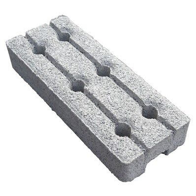 Plot beton pour cloture chantier 1