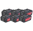 6 batteries 18V 5,2Ah Li-Power pour outils sans fil 18V METABO Pack énergie 685133000