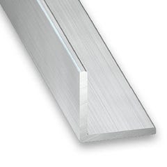 Cornière aluminium brut 15 x 15 x 1,5 mm L.250 cm