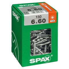 VIS AGGLO SPAX TF TX 6X60 WIROX X150 0