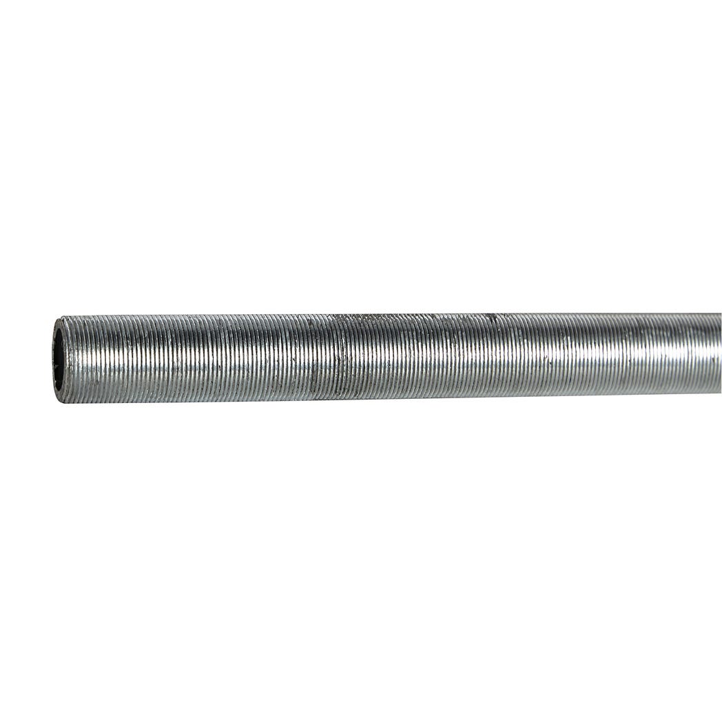 Tige filetée creuse en acier zingué Diam.10 mm L.1 m - VISSAL 1