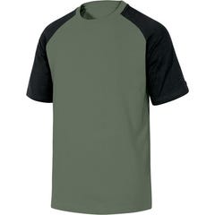Tee-shirt noir / vert T.M Mach Spring - DELTA PLUS