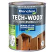 Lasure bois extérieurs verticaux brun acajou 1 L Tech-Wood® - BLANCHON