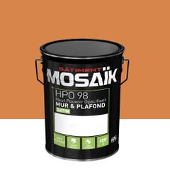 Peinture intérieure satin ocre salentina teintée en machine 4L HPO - MOSAIK 1