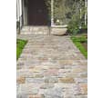 Grès cérame extérieur beige effet pierre l.25 x L.50 cm Château