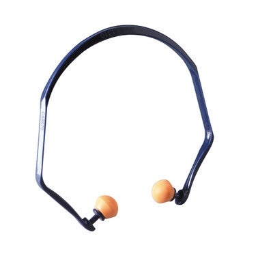 Bouchons d'oreilles anti-bruit avec arceau pliable (1 paire