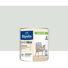Peinture intérieure multi-supports acrylique satin teintéé en machine gris jakarta CH2 0003 0,5 L Esprit déco - RIPOLIN