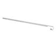 Profil de jonction droite 2 quarts de rond rayon 6-8 mm 38x670 mm Aluminium