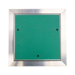 Trappe de visite aluminium, plaque 500 x 500 mm - ISOLPRO