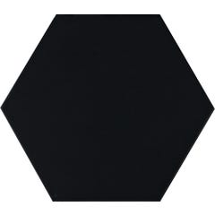 Carrelage sol intérieur effet marbre 19,8x22x8 cm - FLAT BLACK 0