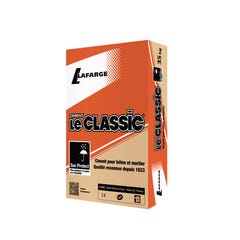 Ciment gris "LE CLASSIC" NF 35 kg - LAFARGE