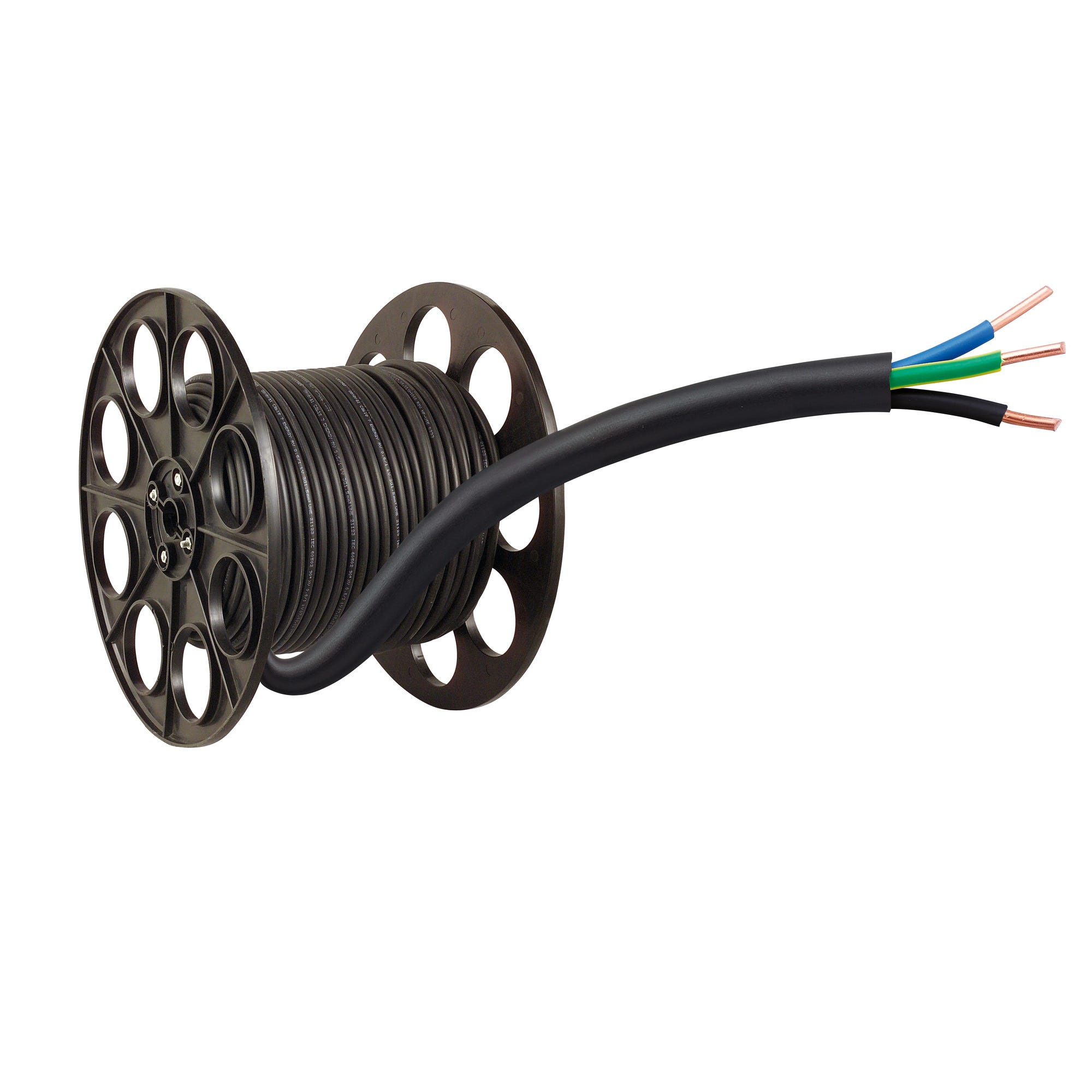 Cable électrique R2V 2x1,5 mm² 25 m - NEXANS FRANCE  3