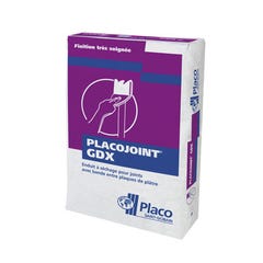 Enduit joint haute qualité finition placo gdx 25 kg Placojoint - PLACOPLATRE