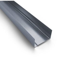 Rail métallique 70/35 mm Long.3 m NF - PLACOPLATRE 0