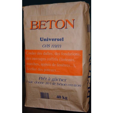 Sac clearance ciment bricoman