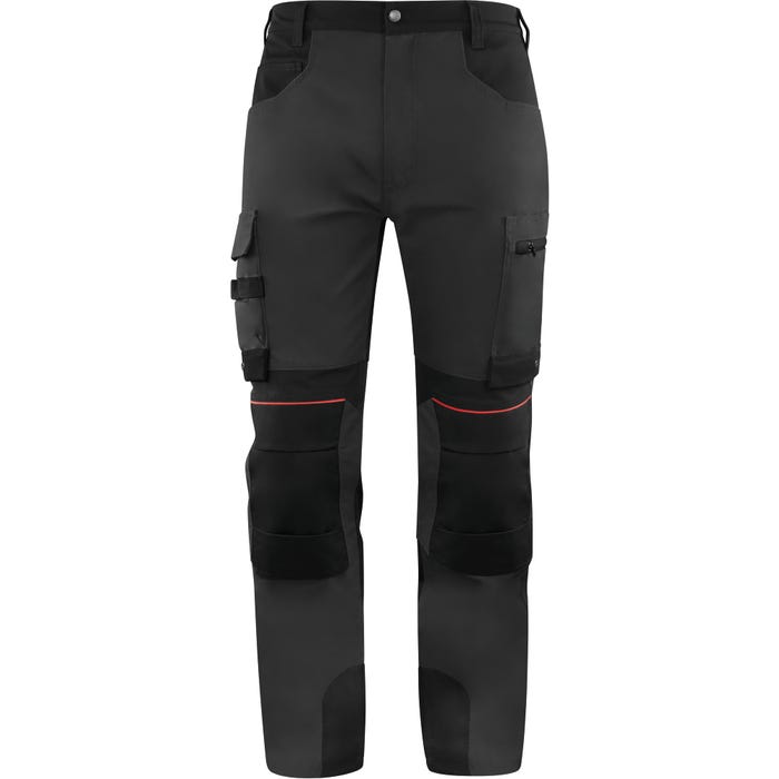 Pantalon de travail Gris/Noir T.XXXL M5PA3STR - DELTA PLUS 0