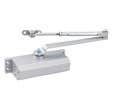 Ferme-porte hydraulique réversible argent