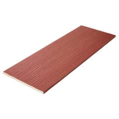 Clin pour bardage rouge traditionnel L.3600 × l.180 × Ep.8 mm HardiePlank Cedar 4