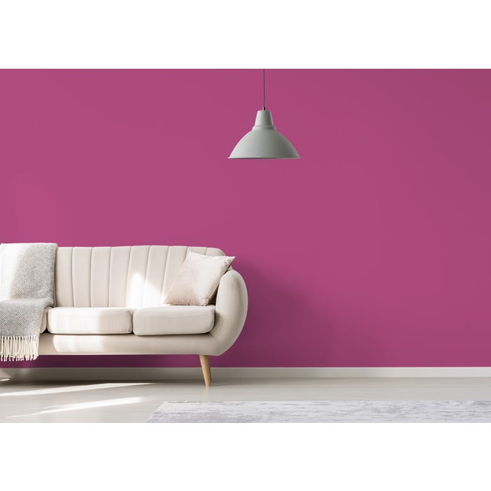 Peinture intérieure satin rose lavatère teintée en machine 4L HPO - MOSAIK 3