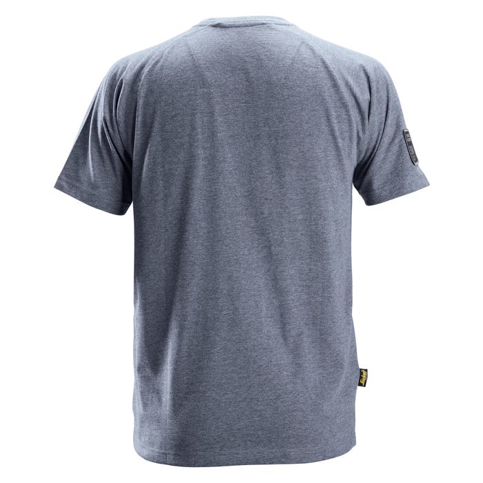 T-shirt de travail gris foncé T.XXL Logo - SNICKERS 1