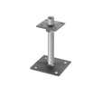 ANCRE DE PLATINE REGLABLE 100 x 150 mm Hauteur 200 mm