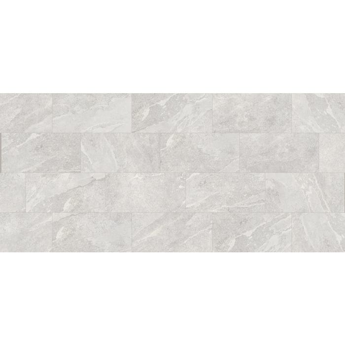 Carrelage intérieur sol et mur effet marbre l.60 x L.120 cm Stone one White 1
