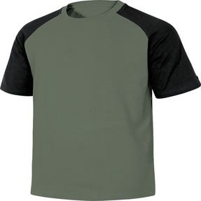 Tee-shirt noir / vert T.L Mach Spring - DELTA PLUS 1