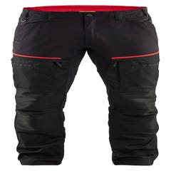 Pantalon de travail Noir/Rouge T.54 1456 - BLAKLADER 0