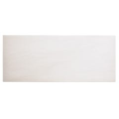 Faïence blanc effet béton l.25 x L.60 cm Porcellana 3
