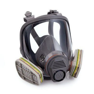 Masque de protection respiratoire complet réutilisable 3M™ 6800, couverture complète du visage. 0