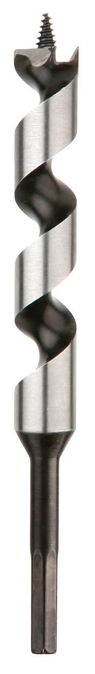 meche bois spirale unique hexagonale diam 12 x l 235 mm diager bricoman