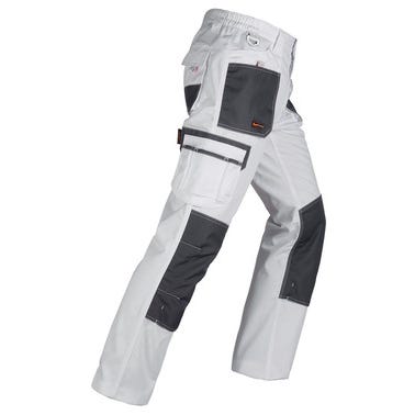 Pantalon de travail blanc T.XXXL Smart - KAPRIOL  2