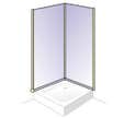 PANNEAUX MURAUX BLANC 120 CM