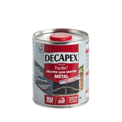 Decapex Décapant sans grattage métal 2 L