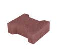 PAVE I 16,5X19,8 CM, EP. 4,5 CM ROUGE M2