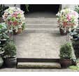 Carrelage extérieur effet pierre gris l.20 x L.40 cm The Stones Grey