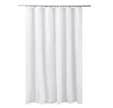 Rideau de douche PVC blanc uni